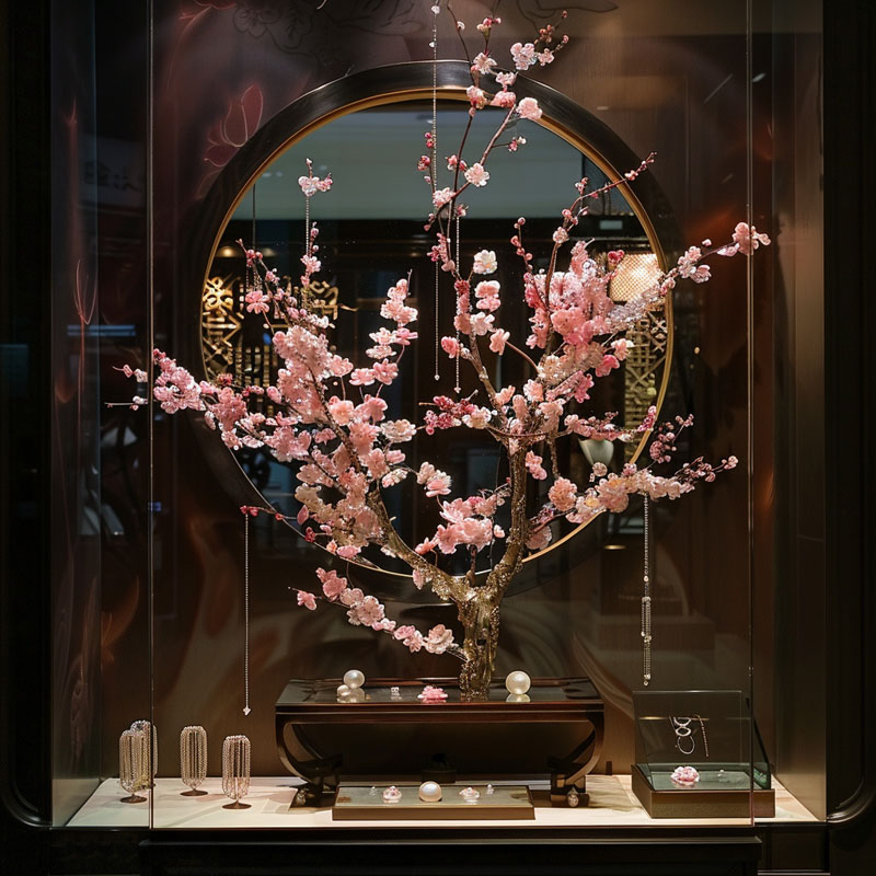 गहने प्रदर्शन अलमारियाँ का डिजाइन ग्राहकों के सौंदर्य मनोविज्ञान को कैसे संतुष्ट कर सकता है?